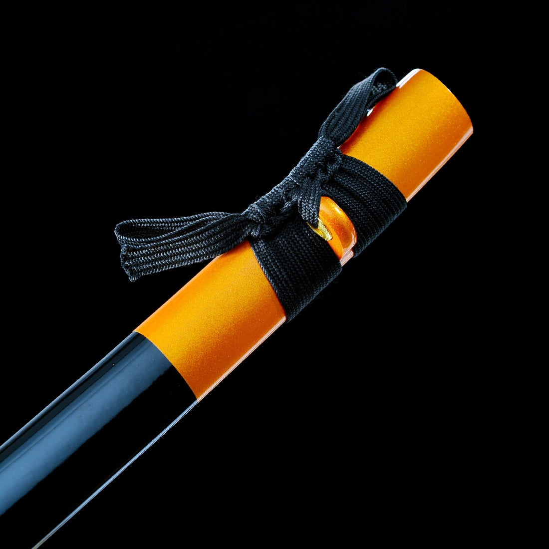 Authentic Japanese Katana Sword – Gold T10 Carbon Steel Blade – Full Tang – High Performance
