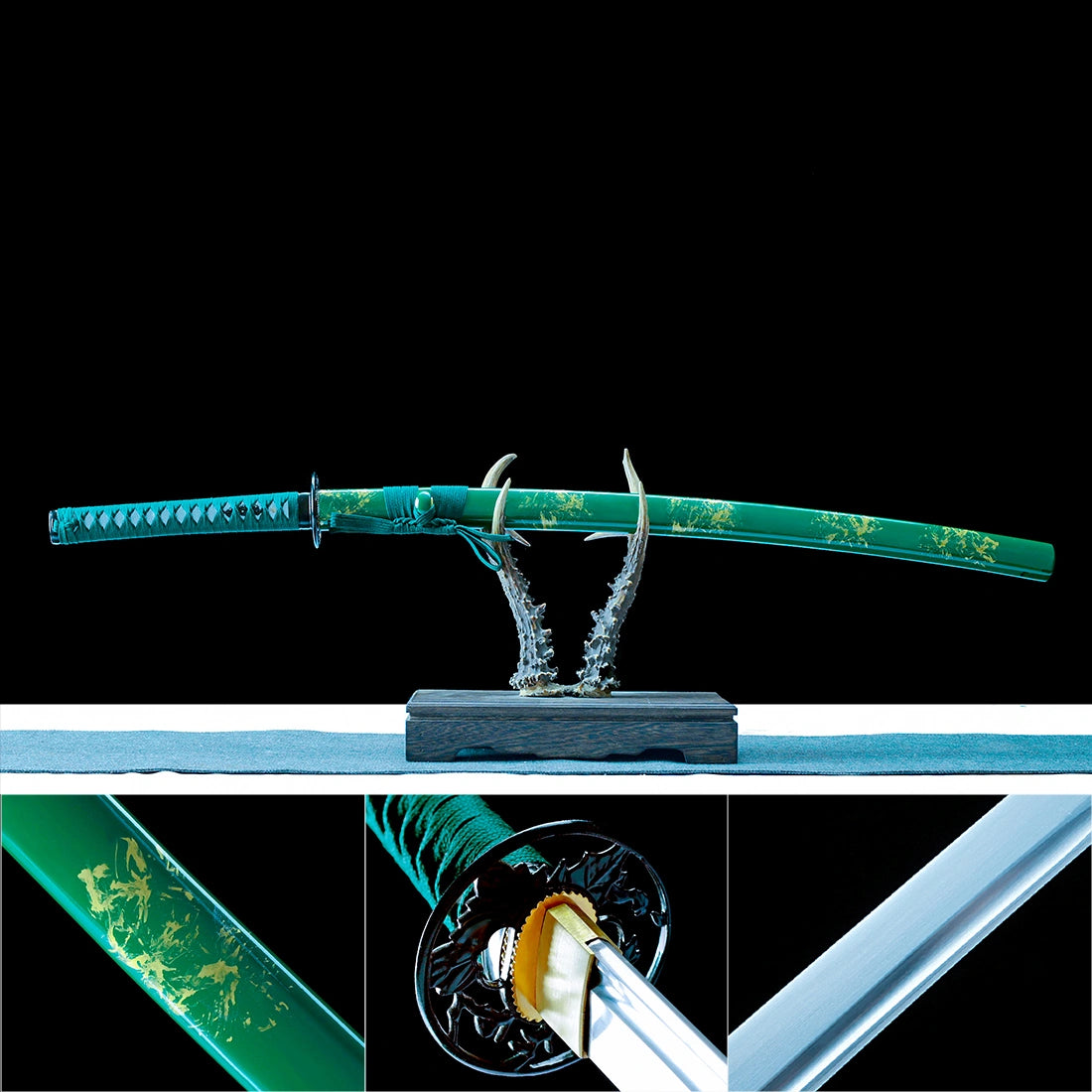 Authentic Handmade Katana Sword – T10 Carbon Steel Blade