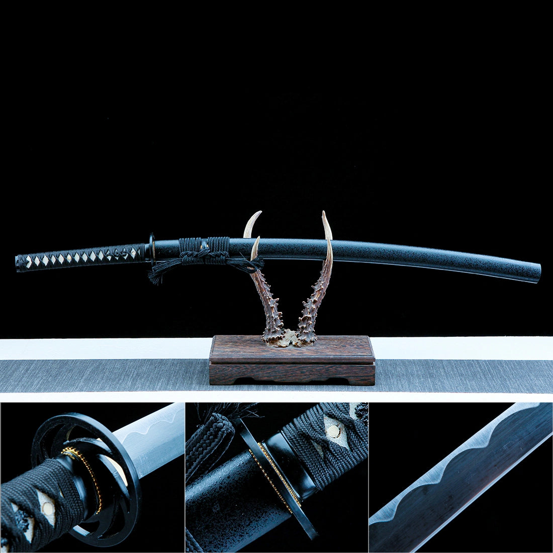 Authentic Japanese Katana Sword – Handmade Manganese Steel Blade