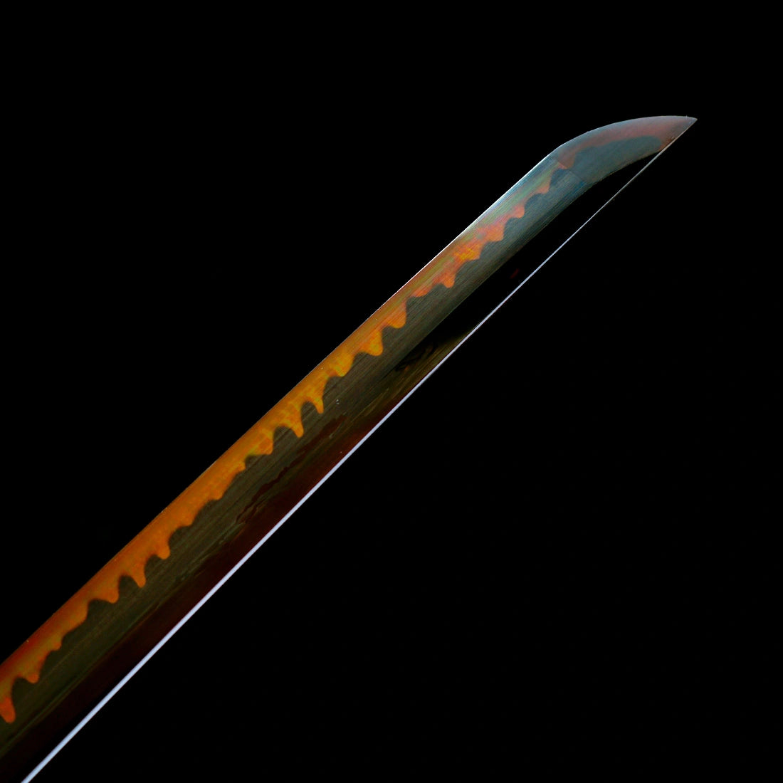 Authentic Katana Sword – Handmade T10 Clay Tempered Edge Blade