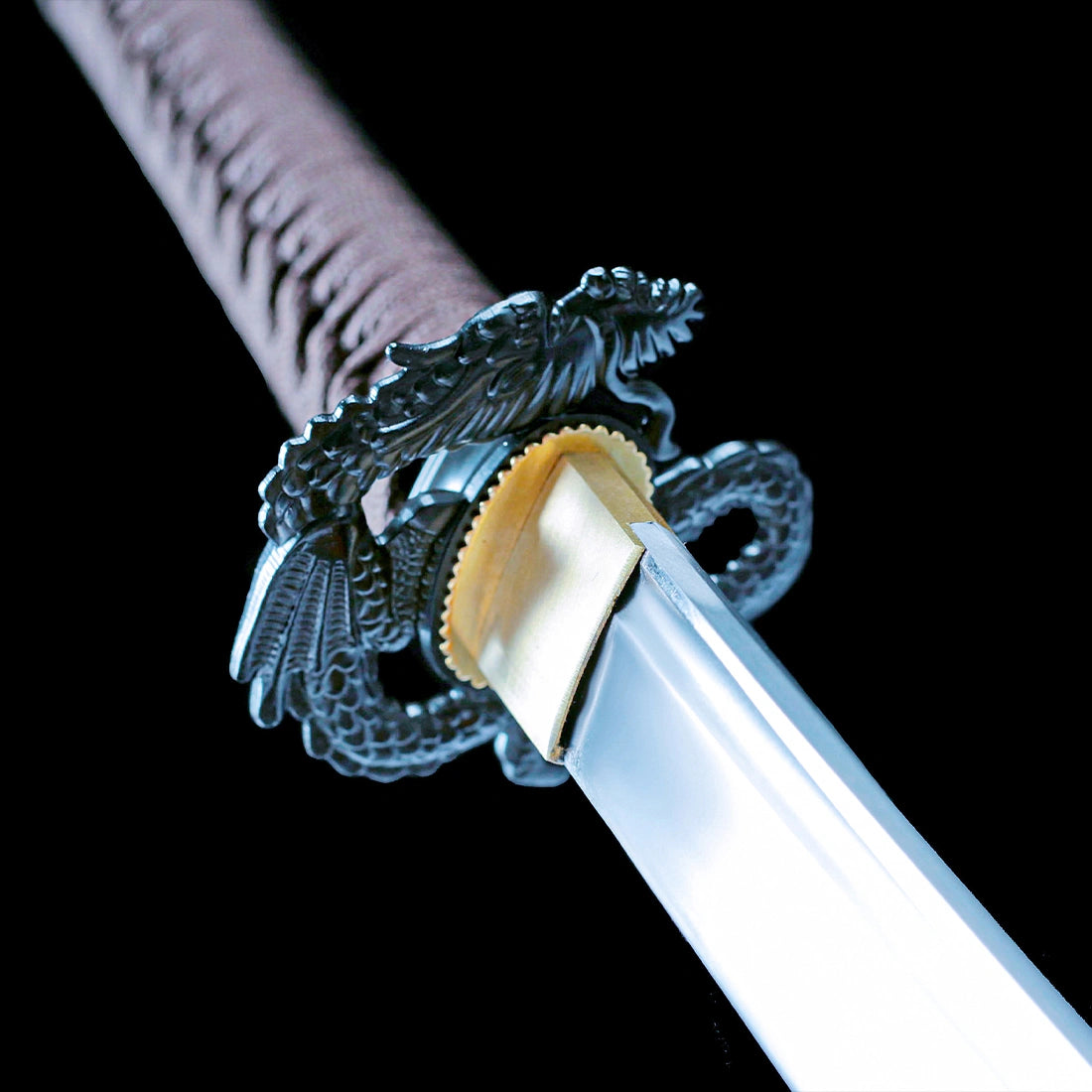 Authentic Katana – High performance Japanese Katana Sword – T10 Carbon Steel Blade – Hand Forge