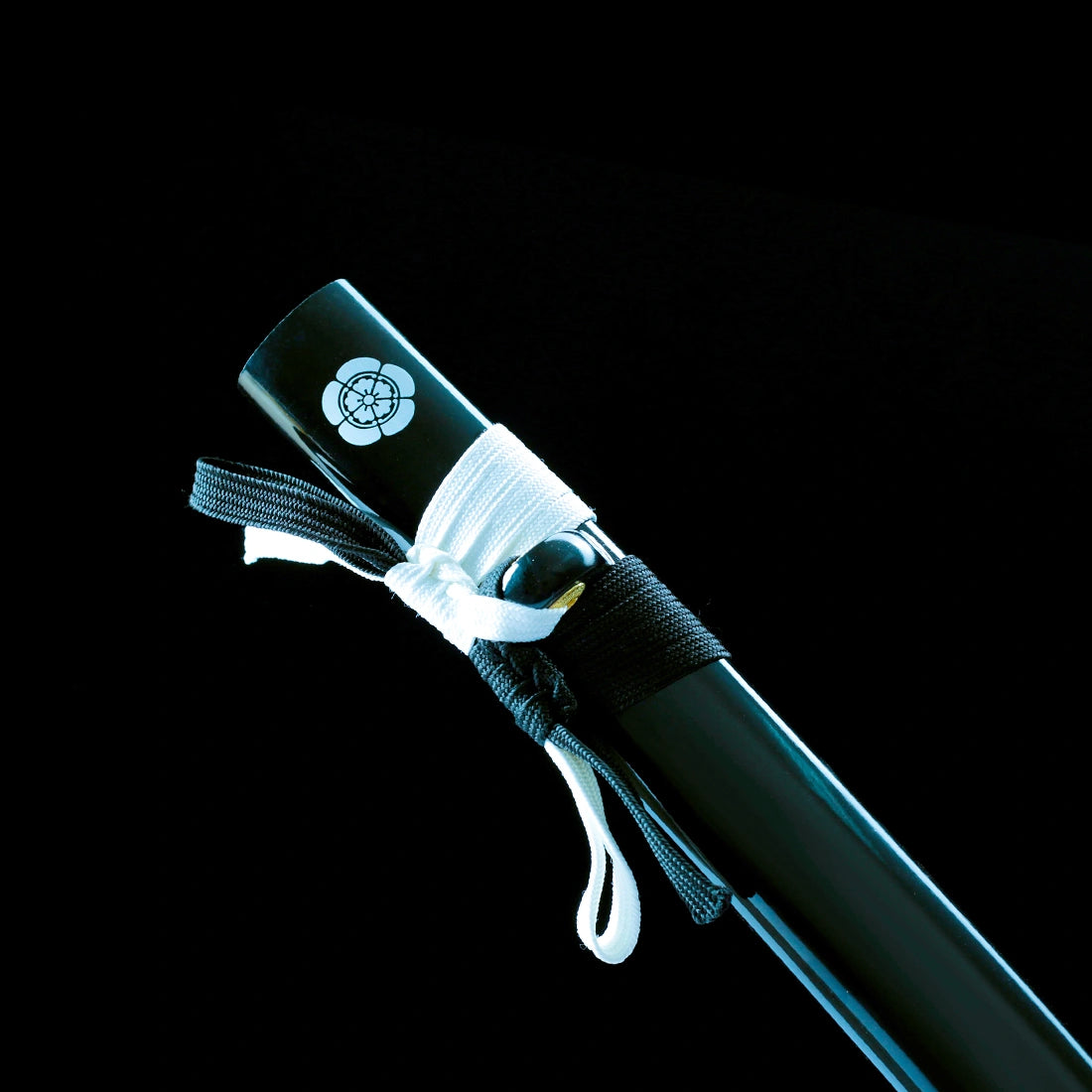 Real Samurai Sword – Handmade 1060 Steel Black Blade