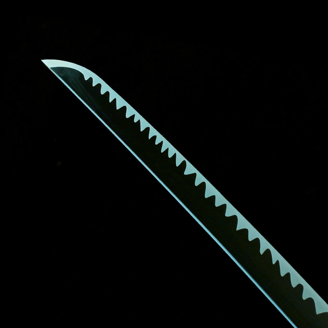Real Samurai Sword – Handmade 1060 Steel Black Blade