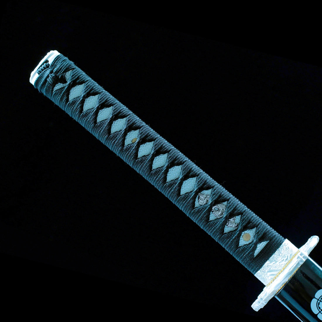 Real Samurai Sword – Handmade 1060 Steel Black Blade