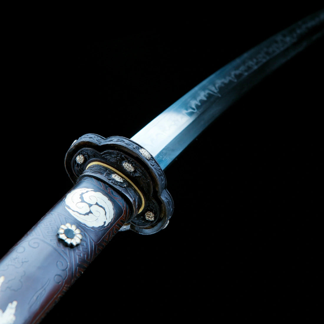 Authentic Japanese Tachi Sword – Full Copper Scabbard