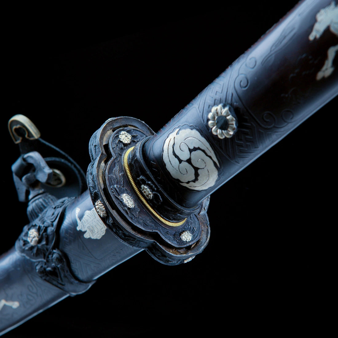 Authentic Japanese Tachi Sword – Full Copper Scabbard