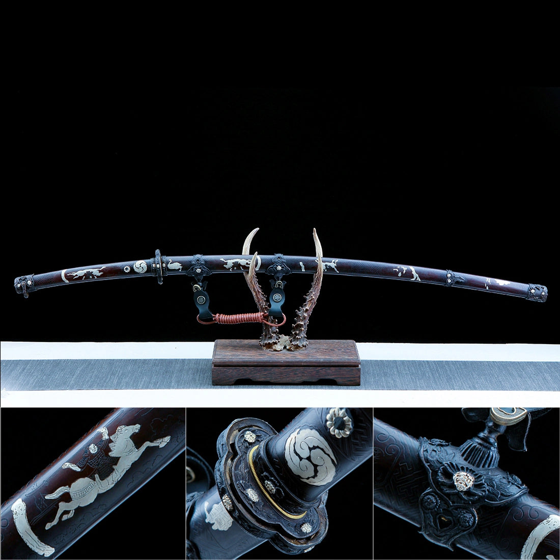 Authentic Japanese Tachi Sword – Full Copper Scabbard