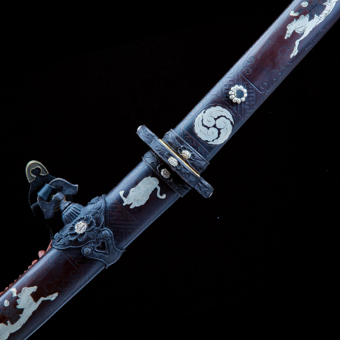 Authentic Japanese Tachi Sword – Full Copper Scabbard