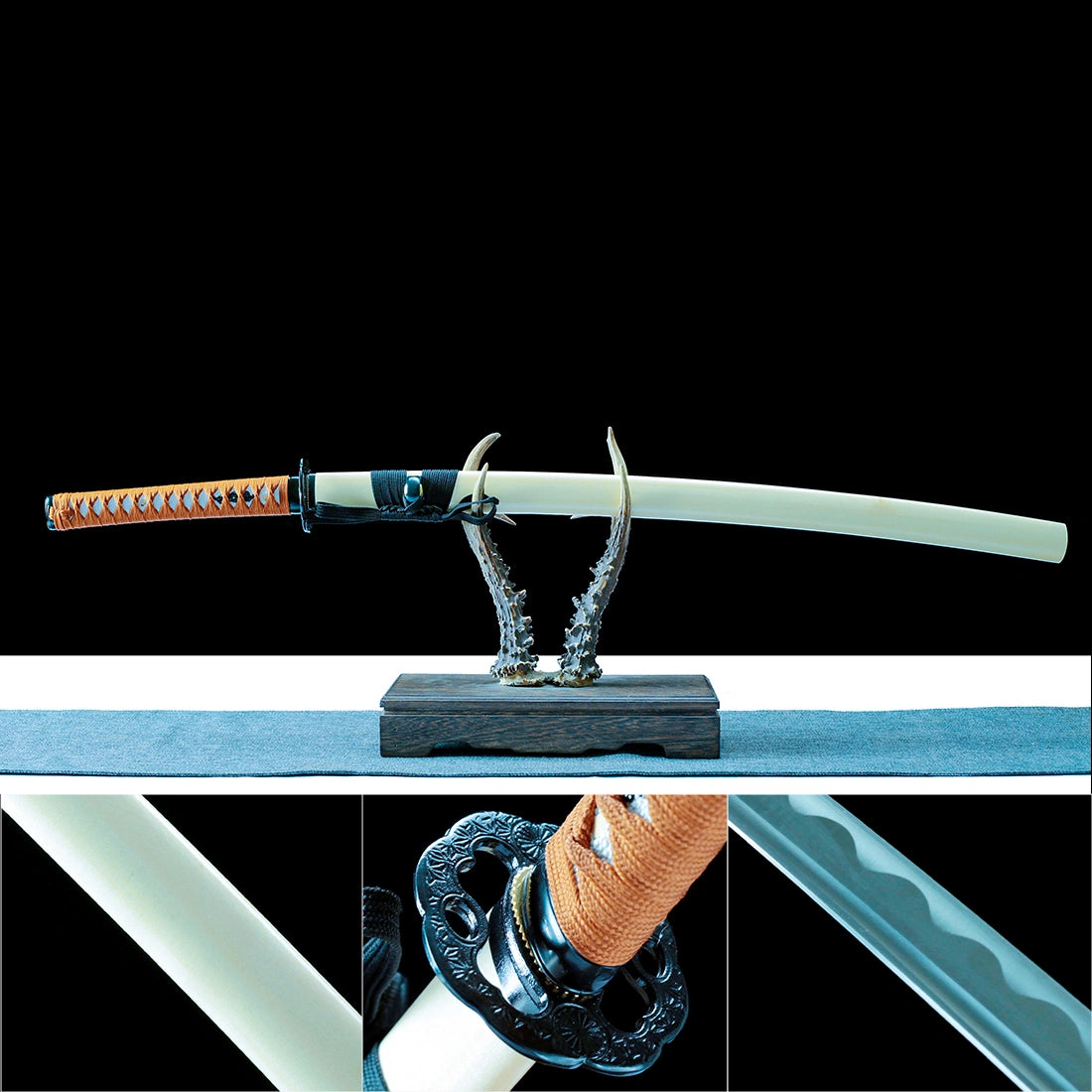 Real Katana Sword – High Performance – Handmade 1065 Carbon Steel Blade