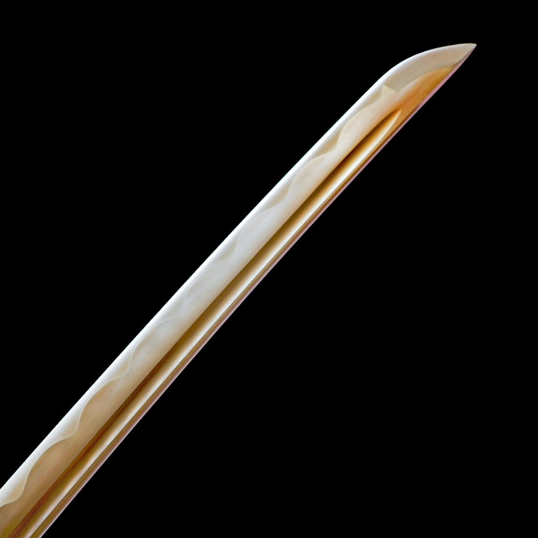 High Performance Real Katana Sword – Handmade Gold 1065 Carbon Steel Blade – Full Tang