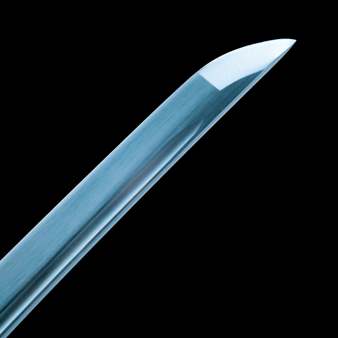 Real Japanese Katana Sword – T10 Carbon Steel Blade – Full Tang – Black – High Performance