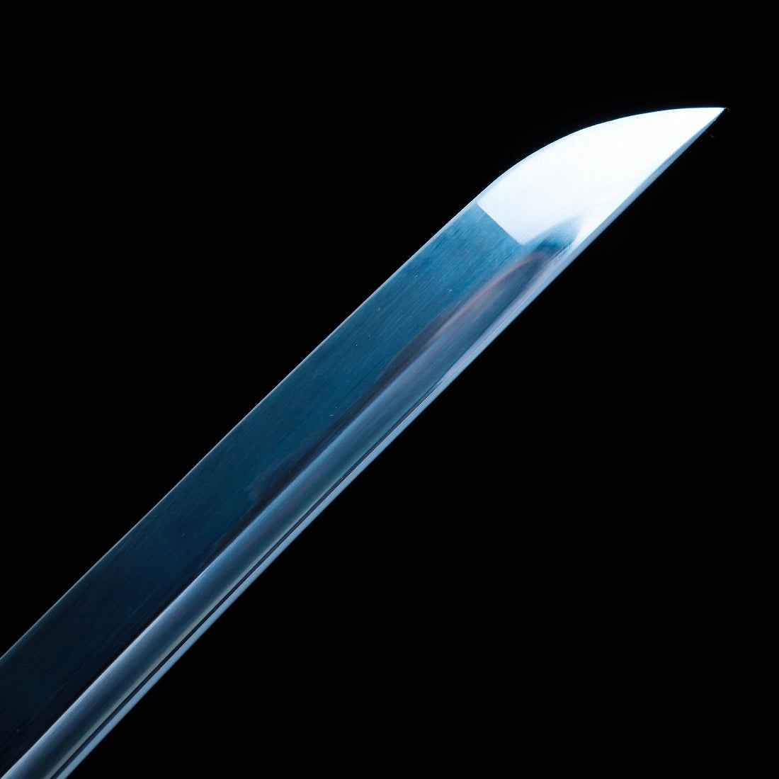 Real Handmade Katana Sword – T10 Carbon Steel Blade – Full Tang – Blue – High Performance