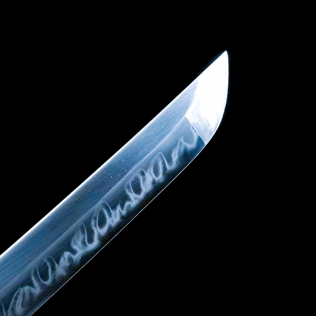 Real Katana Sword – Handmade Clay Tempering T10 Steel Blade