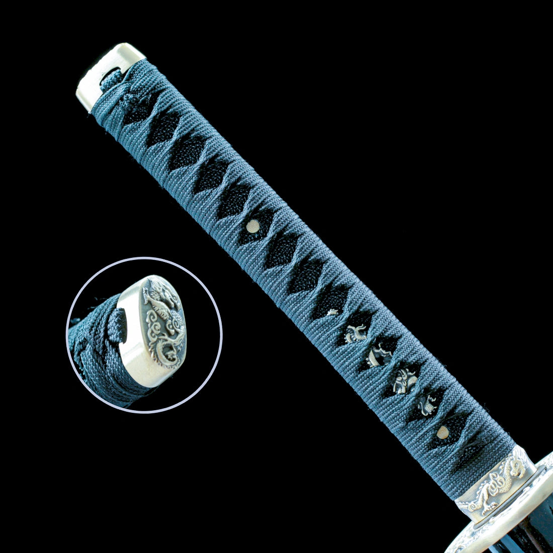 Real Katana Sword – Handmade Purple T10 Carbon Steel Blade – Full Tang – Collector’s Edition
