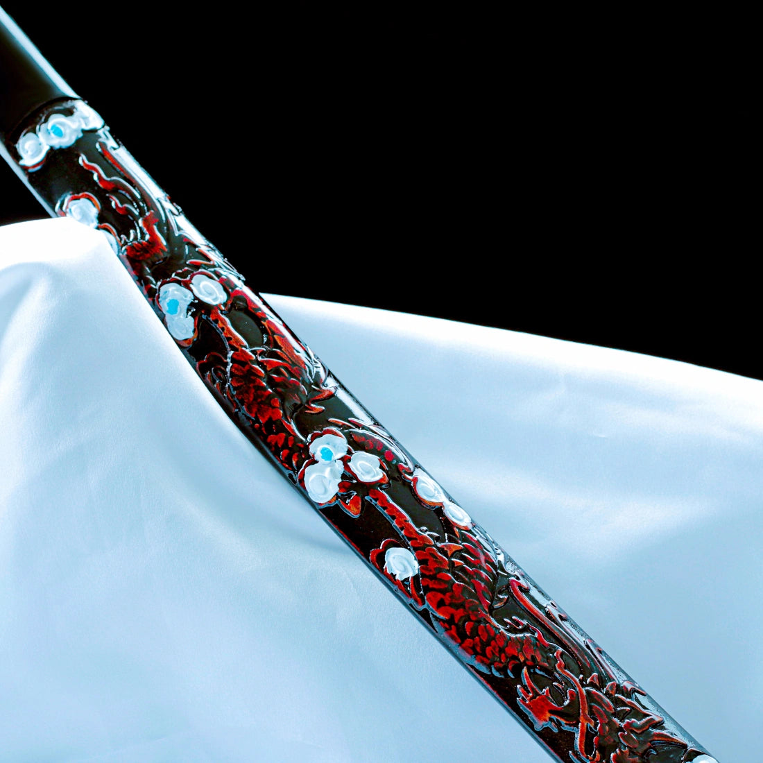 Real Katana Sword – Handmade Purple T10 Carbon Steel Blade – Full Tang – Collector’s Edition