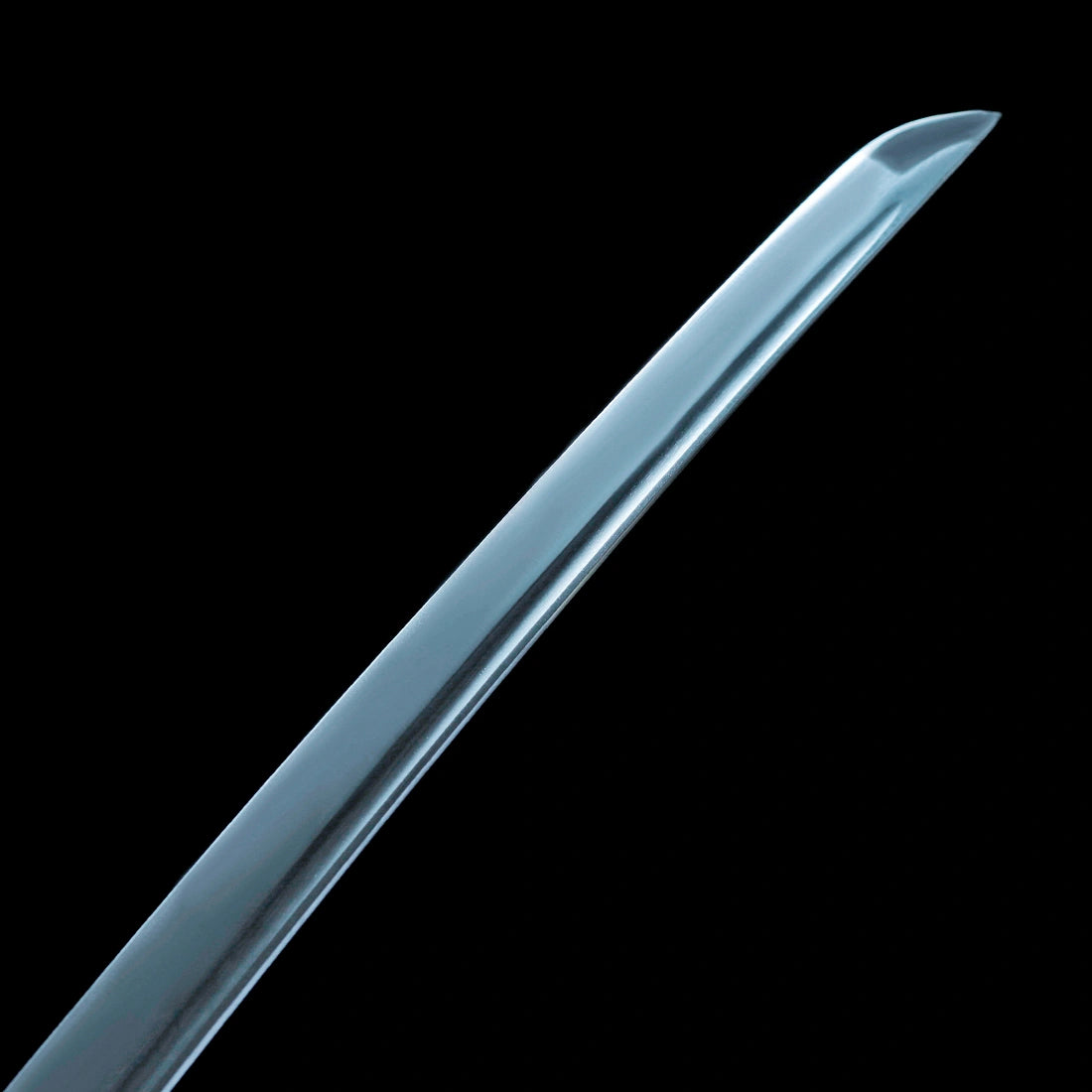 Tactical Katana – Black 1065 Manganese Steel Blade – Hand Forged