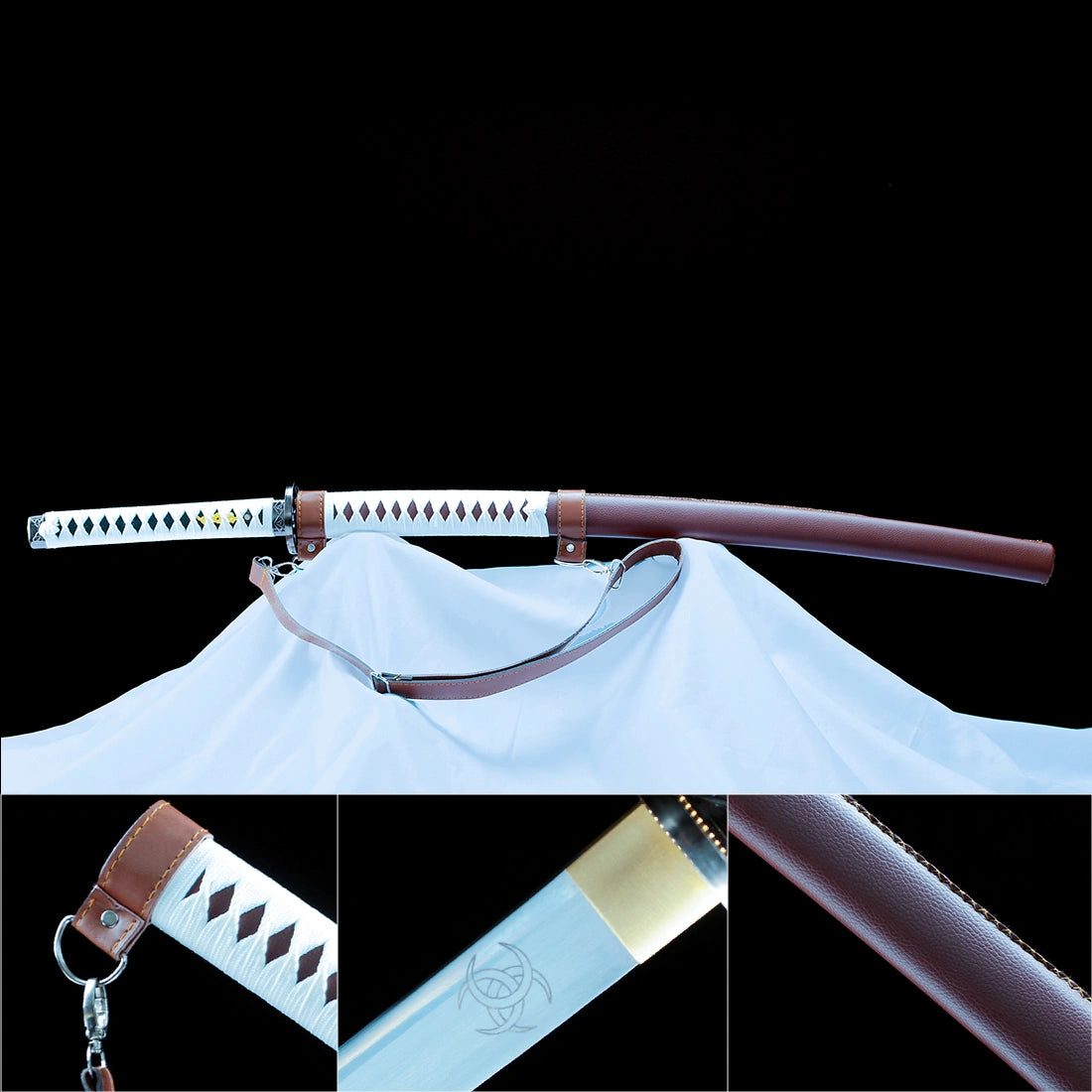 The Walking Dead Michonne's Katana - Zombie Slayer Katana Sword With Strap