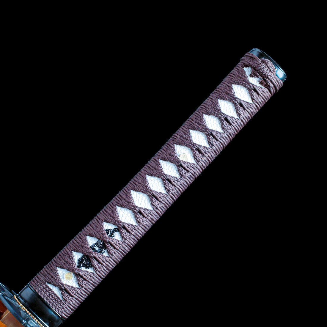 True Japanese Katana Sword – Handmade 1060 Carbon Steel Blade – Full Tang – Red – Premium Quality