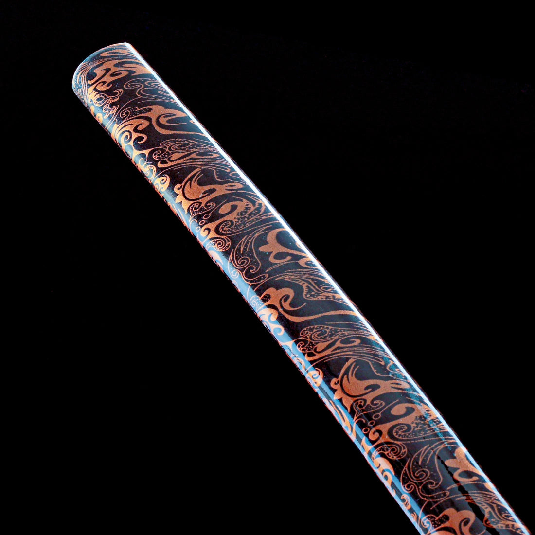 True Japanese Katana Sword – Handmade Black 1065 Carbon Steel Blade