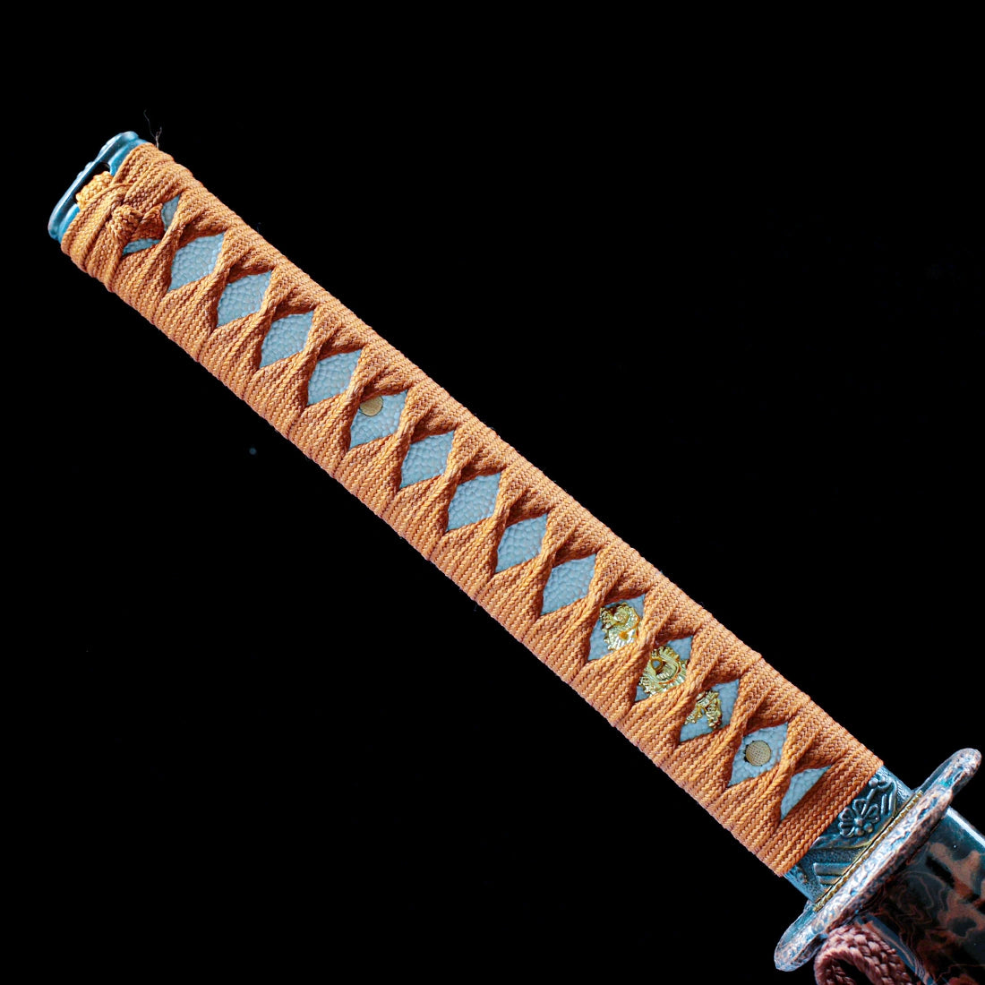 True Japanese Katana Sword – Handmade Black 1065 Carbon Steel Blade