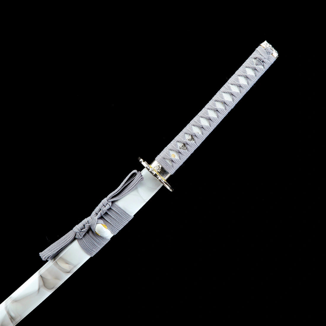 White Katana – High performance Real Japanese Katana Sword – 1065 Carbon Steel Blade