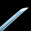 Authentic Handmade Katana Sword – T10 Carbon Steel Blade – Green – Full Tang – High Performance