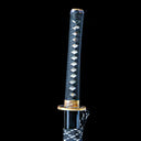 Authentic Katana Sword – Handmade T10 Carbon Steel Blade – Full Tang – Black