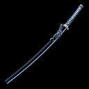 Authentic Katana Sword – Handmade T10 Carbon Steel Blade – Full Tang – Black