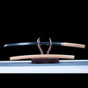Authentic Japanese Shirasaya Katana – Handmade T10 Tempered Steel Blade – Without Tsuba – Natural Wood