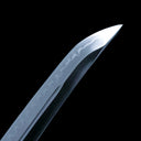 Authentic Japanese Tanto – Handmade T10 Carbon Steel Blade – Black – Full Tang – Battle Ready