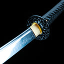 Authentic Katana Sword – Handmade 1065 Carbon Steel Blade – Black – Full Tang – Battle Ready
