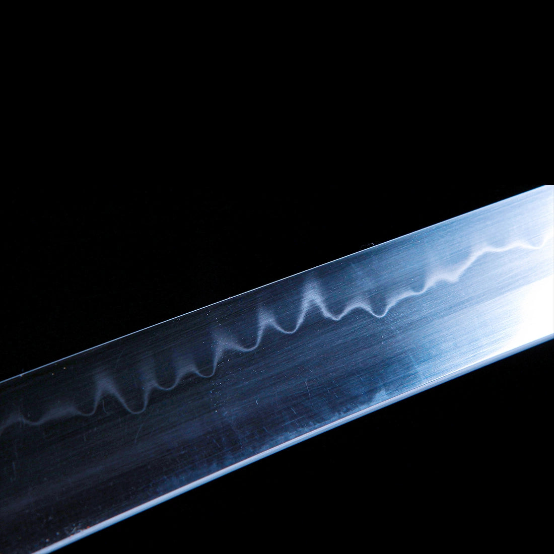 Authentic Katana Sword – Handmade T10 Carbon Steel Blade – Black Scabbard – Full Tang – Collector’s Edition