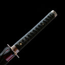 Authentic Katana Sword – Handmade T10 Carbon Steel Blade – Red – Full Tang – Battle Ready