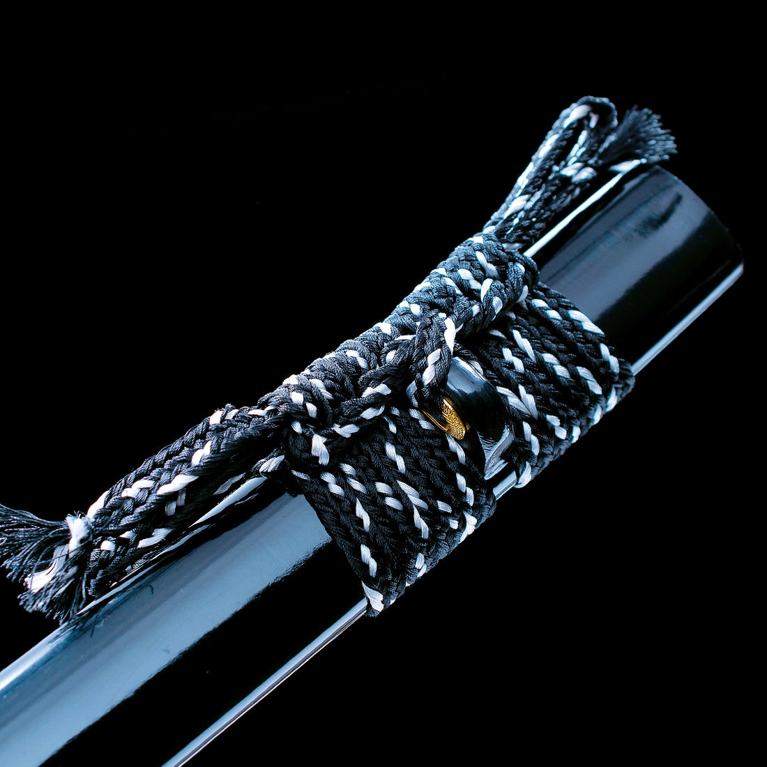 Real Katana Sword – High Performance T10 Carbon Steel Blade – Black – Full Tang