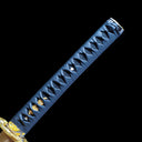 Authentic Katana – Handmade 1060 Carbon Steel Blade – Full Tang – Black Scabbard – Collector’s Edition