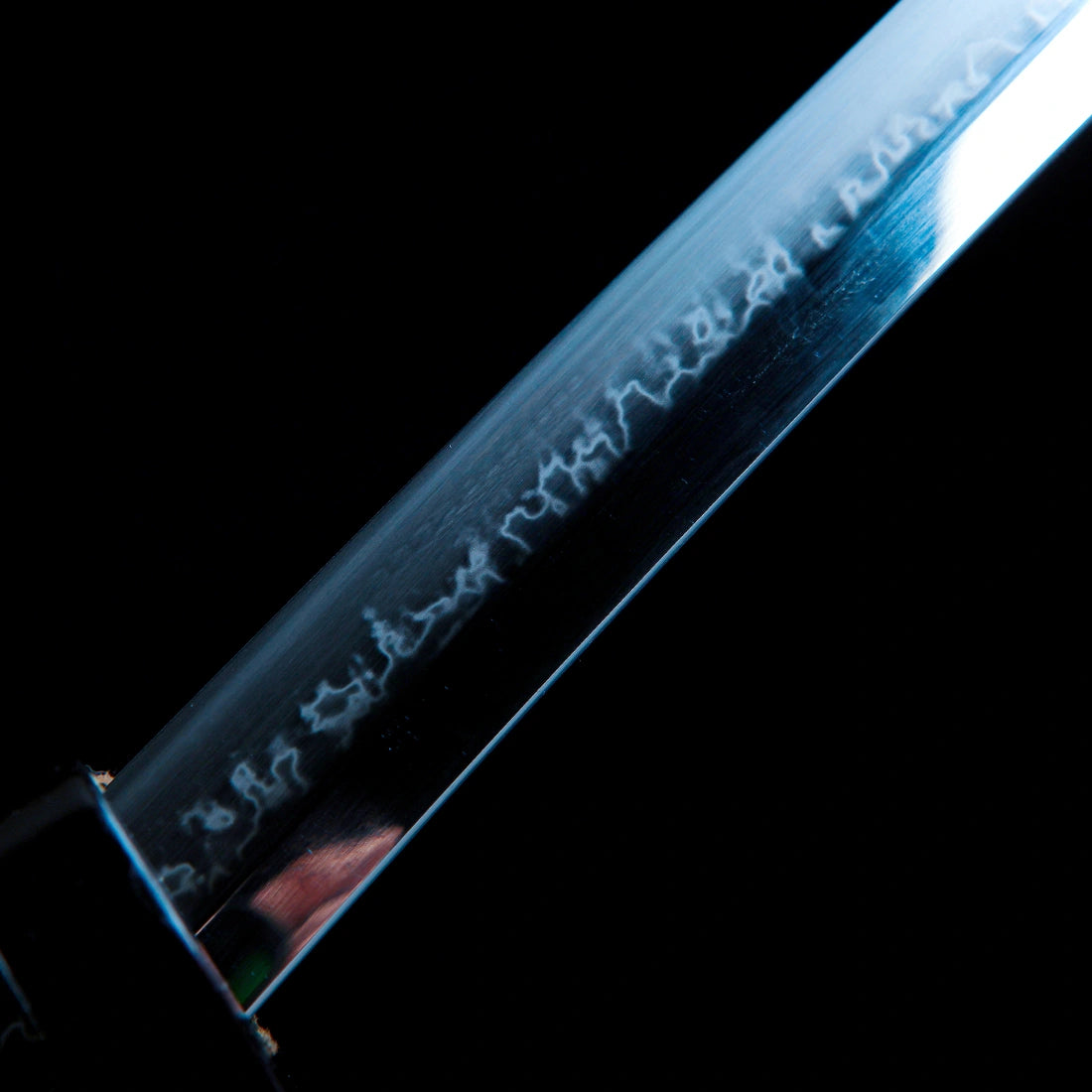 Authentic Katana – Handmade T10 High Carbon Steel Blade – Full Tang – Black Scabbard – Collector’s Edition