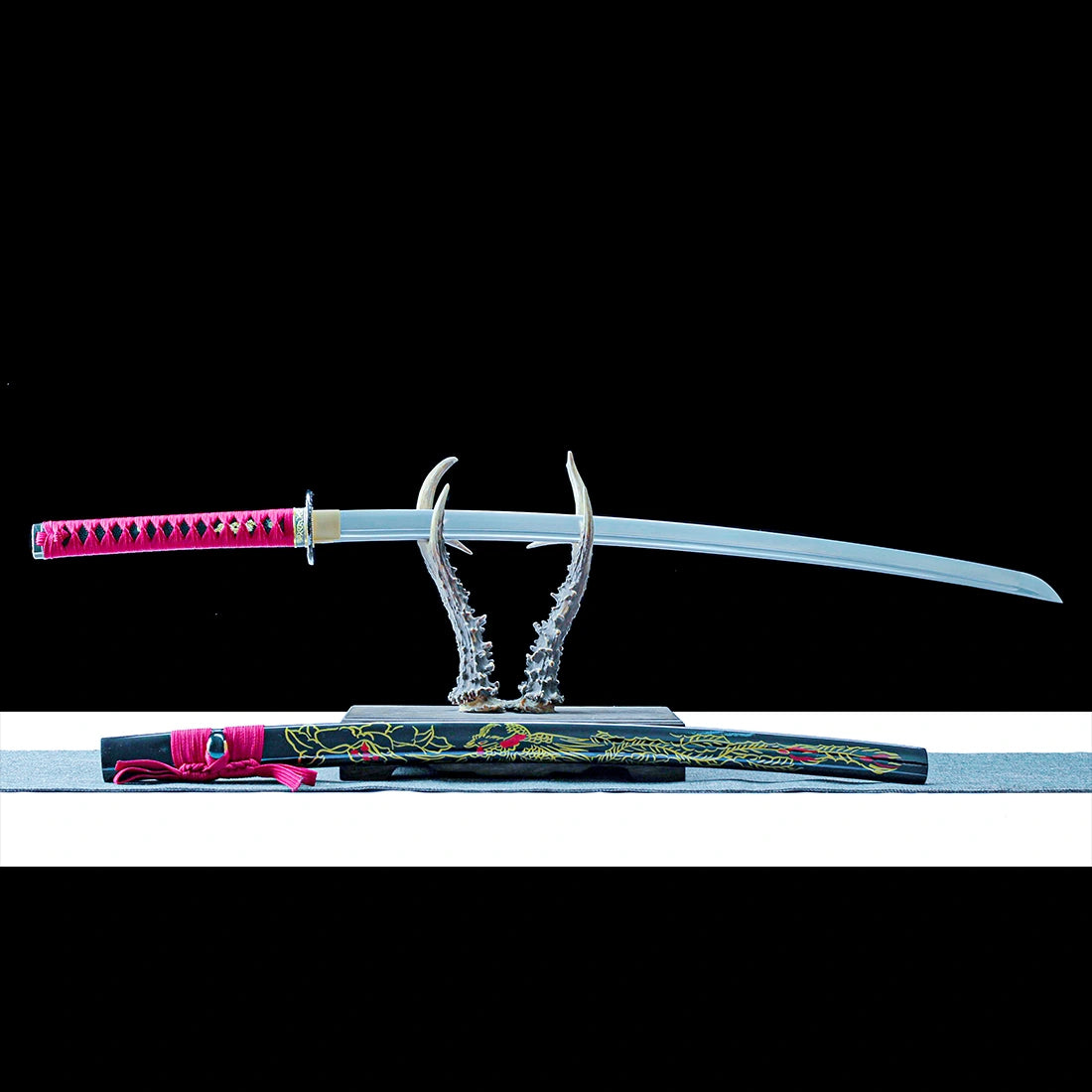Authentic Katana – High performance Japanese Katana Sword – 1065 Carbon Steel Blade – Hand Forge