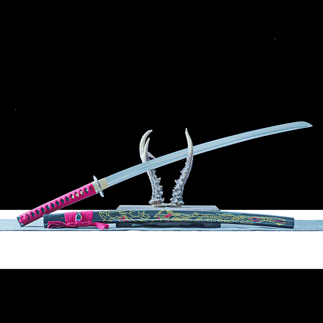 Authentic Katana – High performance Japanese Katana Sword – 1065 Carbon Steel Blade – Hand Forge