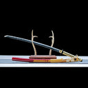 Authentic Katana – High performance Japanese Katana Sword – Black T10 Carbon Steel Blade – Full Tang