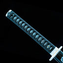 Real Samurai Sword – Handmade 1060 Steel Black Blade – Black Scabbard – Full Tang