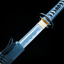 Real Japanese Katana – Handmade 1065 Carbon Steel Blade – Black – Full Tang