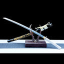 Real Katana Sword – Handmade T10 Carbon Steel Blade – Black – Full Tang – Premium Quality