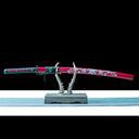 Real Katana Sword – Handmade T10 Carbon Steel Blade – Red – Full Tang – Premium Quality