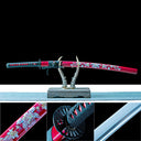 Real Katana Sword – Handmade T10 Carbon Steel Blade – Red – Full Tang – Premium Quality