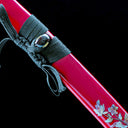 Real Katana Sword – Handmade T10 Carbon Steel Blade – Red – Full Tang – Premium Quality
