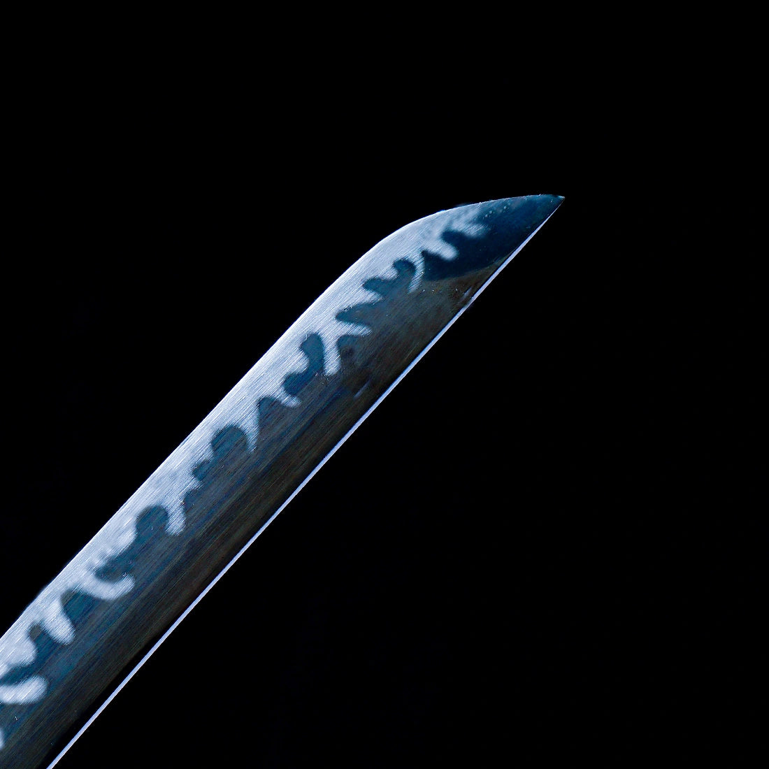 Real Katana Sword – Handmade 1060 Carbon Steel Blade – Full Tang – Gray – Battle Ready