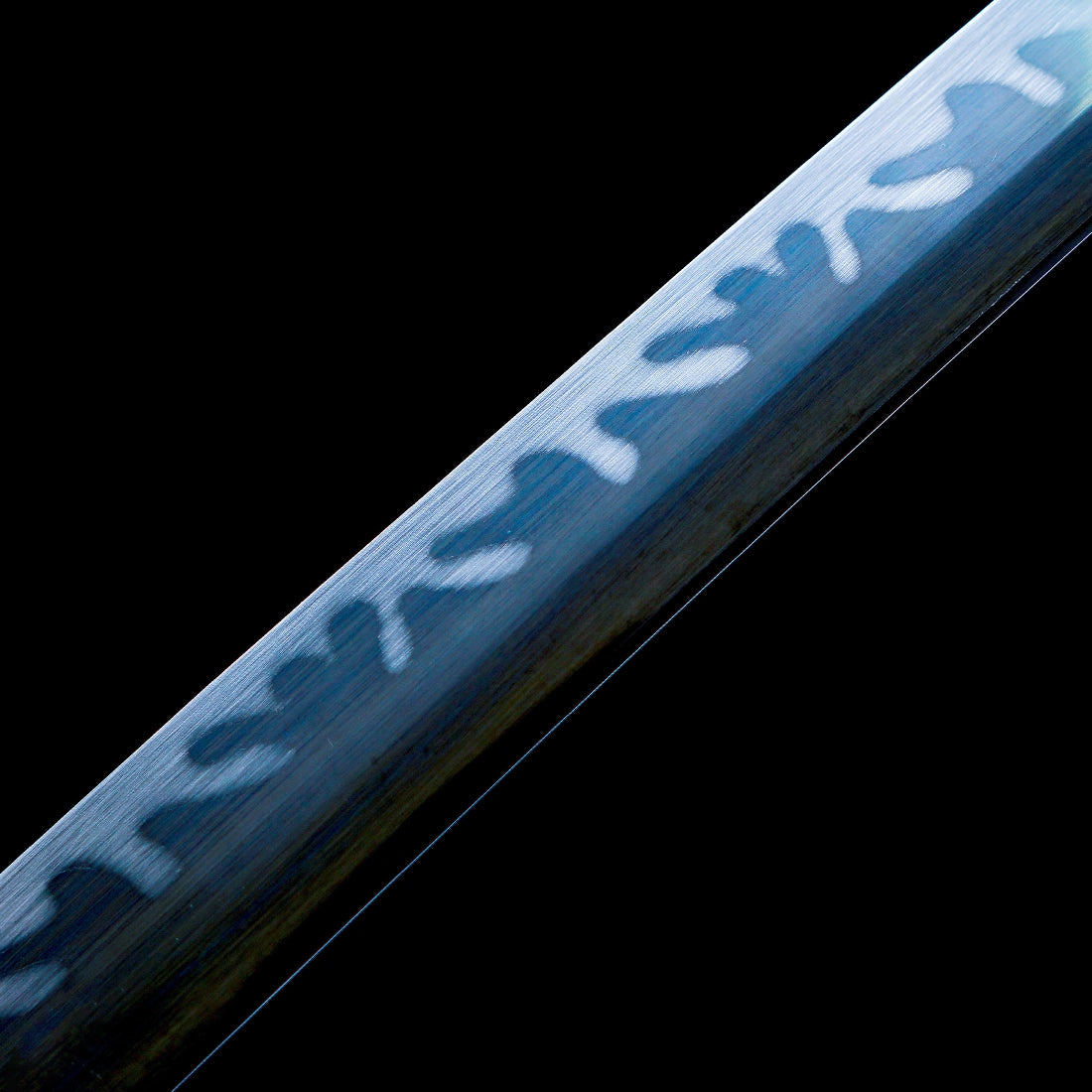 Real Katana Sword – Handmade 1060 Carbon Steel Blade – Full Tang – Gray – Battle Ready