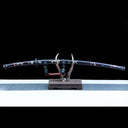 Authentic Japanese Tachi Sword – Full Copper Scabbard – Handmade T10 High Carbon Steel Blade – Full Tang – Battle Ready