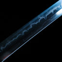 Authentic Japanese Tachi Sword – Full Copper Scabbard – Handmade T10 High Carbon Steel Blade – Full Tang – Battle Ready