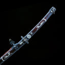 Authentic Japanese Tachi Sword – Full Copper Scabbard – Handmade T10 High Carbon Steel Blade – Full Tang – Battle Ready